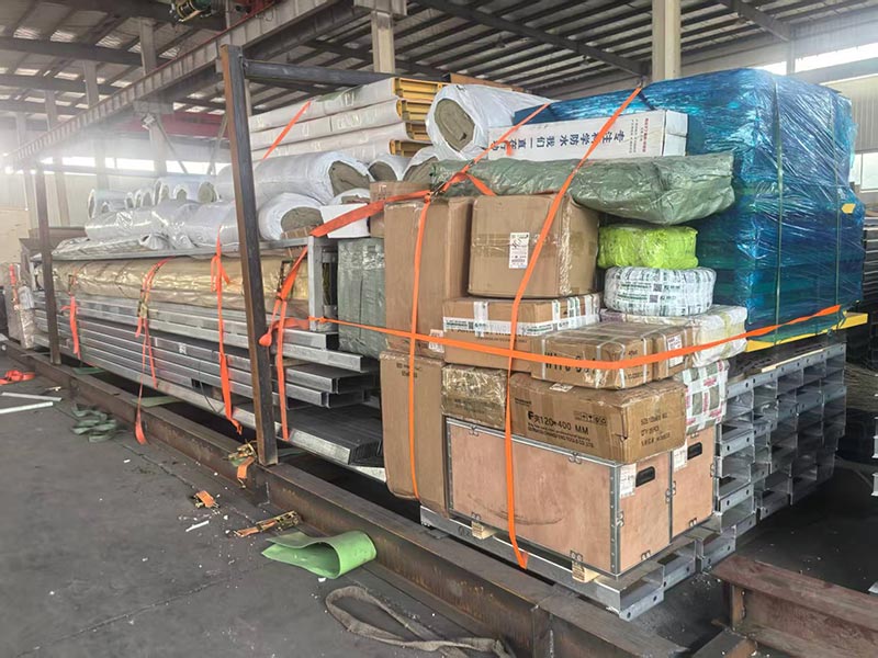 میوٹی نے اپنی مرضی کے مطابق اسٹیل ڈھانچے کی شپمنٹ نیوز