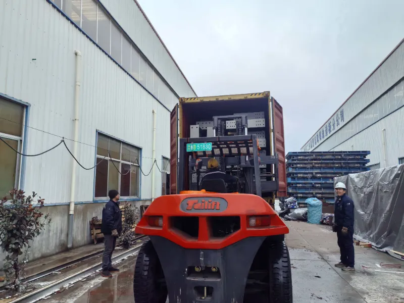 یوراگوئے میں سٹیل کی ساخت کے گودام کی کھیپ کی خبر